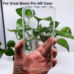 XREAL Beam Pro AR &uuml;mbrise jaoks, pehme silikoonist kaitsev Pro tarvikud, kest, hoiukarbi tala O0Z9 transparent-for Xreal Beam Pro AR