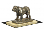 Bulldog, English Bulldog, British Bulldog - dog figurine, dog silhouette figurine, trophy for Art-Dog dog show exhibition