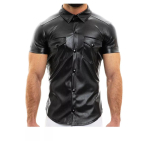 AL KHALID Uus meeste must nahks&auml;rk Pehme lambanahk Vabaaja peo klubiriietus s&auml;rk 3XL must