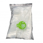 100 tk &uuml;hekordselt kasutatavad j&auml;&auml;massi vormikotid Omatehtud j&auml;&auml;pulgakotid BPA-vaba t&otilde;mblukkidega s&uuml;gavk&uuml;lmikutoru jogurtipidude jaoks