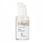 9WISHES Vegan Collagen Ampoule 30ml, Lifting, Anti-wrinkle, Anti-aging, Moisturizing, Korean Cosmetics, Kbeauty, sample
