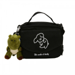 Reisi uus mood &Uuml;li&otilde;pilane armas koer Crossbody l&otilde;uendist &otilde;lakott S&otilde;numikott Naiste t&uuml;drukute k&auml;ekott valge