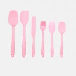 Silikoonist spaatlite kaabitsakomplekt, 6 tk, punased spaatlid, silikoon mittenakkuvate k&ouml;&ouml;gin&otilde;ude jaoks, vastupidav k&ouml;&ouml;gilabida komplekt roosa