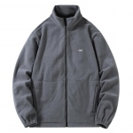Suurused 5XL-12XL &Uuml;le suuruses polaarfliisist jakid meestele &Uuml;ler&otilde;ivad Mood Pikad varrukad Meeste vabaaja mantlid 5XL hall