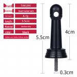 Heroni ketrusratta tasakaalustusvarras Luya kalaratas koos kokkup&otilde;rkevastaste t&auml;ismetallist tarvikutega kalaratta muutmiseks. for plug-in rocker arm