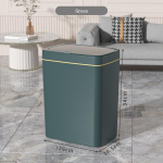 Automaatne induktsioon hotelli vannitoa klassifikatsioon pr&uuml;gikasti majapidamisk&ouml;&ouml;gi &otilde;mblus kattega pr&uuml;gikasti praktiline m&ouml;&ouml;bel 15L battery valkjas v&auml;rv