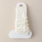 1 paar kootud triibulised jalasoojendajad Wave Lace s&auml;&auml;resokid Talvised soojad sokid