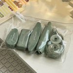 6 tk/komplekt &otilde;pilastele m&otilde;eldud lihtsuse korrigeerimise teip lastele Moe &uuml;hev&auml;rviline seeria Smooth White Ink Correction Teip koolitarbed roosa