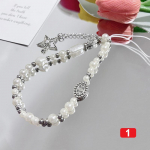 H&otilde;bedane liblikas ripats helmestega mobiiltelefoni kett Mobiiltelefoni &uuml;mbris Riputusn&ouml;&ouml;r Naiste telefoni telefonipael Ehted