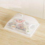 Vihmavarju kujuga v&otilde;rgust toidukate Kokkupandav n&otilde;udetelk toidukaas Toiduv&otilde;rk s&ouml;&ouml;gilaud 70x50cm valge