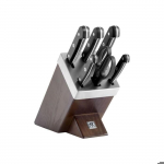 Zwilling 36133-000-0 Gourmet Bloc &agrave; Couteaux, Marron Fonc&eacute;