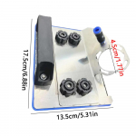 Nurklihvija hoidik 45-kraadine metallist nurklihvimisplaat faasitav kronstein Nurklihvija kinnitus puusepat&ouml;&ouml;de krohvimiseks
