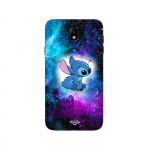 Coque Samsung Galaxy j7 2018 Stitch ohana espace color&eacute; Maniacase