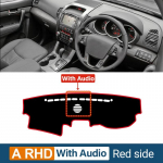 Kia Sorento 2 XM 2009 2010 2011 2012 jaoks Auto Armatuurlaua Kate V&auml;ltida Valgust Padi P&auml;ikesesirm Anti-UV Vaibad Libisemiskindel Anti-UV Matt