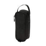 Eemaldatava &auml;ravooluv&otilde;rguga s&ouml;&ouml;giriistade hoiukott v&auml;listingimustes kasutamiseks, veekindel, kaasaskantav reisimine, telkimine, piknik, s&ouml;&ouml;gipulgad, kahvel, lusikas, s&ouml;&ouml;giriistade korraldaja, kandekott must