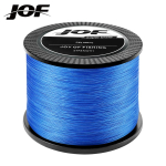 JOF 8-kihiline Jaapani punutud liin Multifilament kalap&uuml;&uuml;giliin 300M 500M 1000M Karpkalap&uuml;&uuml;gi tarvikud 18-88LB PE liin 4 punutud traati 300M-X4-2.0-28LB sinine