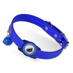 Lemmiklooma paigutamise kaelarihm Crisp Bell kunstnahast lemmikloomade j&auml;lgimisseadme kaitsev kaelarihm Apple'ile punane