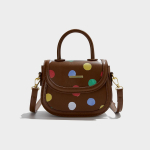 &Uuml;hekordne &otilde;lakott naistele Uue disaineriga v&auml;rviline t&auml;piline PU-k&auml;ekott Magnetlukuga moekott Mitmek&uuml;lgne &uuml;li&otilde;pilaste p&otilde;ikkott Mini(Max Length<20cm)