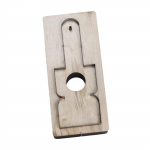 Leather Cut Die K&auml;sit&ouml;&ouml; l&otilde;ike&scaron;abloon Kergesti kaasaskantav nahast plaadinoa matriit r&auml;tsepa algajatele kodustuudioseadmetele