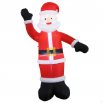 180cm J&otilde;uluvana T&auml;ispuhutav Dekoratsioon V&auml;litingimustesse UK 220V Pistik LED-tuledega