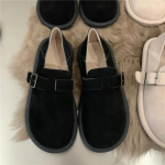 2024 Uued Naiste Kingad Sen Seeria Khaki Madalad Kingad Prantsuse Retro &Uuml;ksikud Kingad Lefu Kingad Matt Boken Kingad S&uuml;gis ja Talv 38