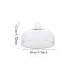 Kuppel klaasist koogi kate l&auml;bipaistev Cloche kaas koogi juust toit tolmukindel klaas k&otilde;rge kate peolaua kaunistus k&ouml;&ouml;gitarbed