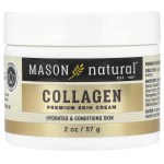 Mason Natural, Kollageen Premium Nahakreem, 2 untsi (57 g) black