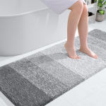 HAPIHAPPY vannitoavaibamatt 51X76 libisemiskindel pehme vannivaip, eriti pehme ja imav mikrokiust vannivaibad vanni ja du&scaron;i jaoks 51X61U