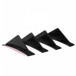 4PCS New Fashion Arrival Universaalne auto tagumine p&otilde;rkeraua hajuti auto tagumine p&otilde;rkeraua spoiler jaotur auto stiilis autotarvikud must