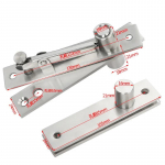 Raskeveokiline roostevaba teras 360 kraadi p&ouml;&ouml;rlev puidust n&auml;htamatu uksehing peidetud ukse p&ouml;&ouml;rds&uuml;steem m&ouml;&ouml;blifurnituur