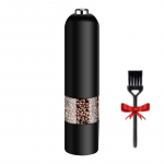 Automaatne soola-pipraveski elektriline v&uuml;rtsiveski veski Maitsestamine Reguleeritava j&auml;medusega K&ouml;&ouml;git&ouml;&ouml;riistad Jahvatamine toiduvalmistamiseks BBQ must