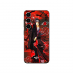 Coque Samsung Galaxy S24 FE Demon Slayer Kimetsu no Yaiba Itachi Uchiha front rouge Maniacase