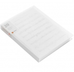 A4 Dokumendikott 20/30 lehek&uuml;lge Andmeraamat Suure mahutavusega Dokumendimapp Portfell Kontoritarbed Sisestatav kaust Dokumendihoidmiskott 20page valge