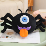 25/30 cm Simulatsioon &Uuml;hesilmaline Must &Auml;mblik Palus Jump Room Rooma Rooma Palus m&auml;nguasi &Uuml;lipehme nukk Naljakas Halloweeni peokingitus 25cm must