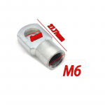 2 tk Auto Gaasivedru Universaalne M6/M8 Tugiposti Liigendi Pistik Otsaliitmikud Asendus Fikseeritud /M6/M8 Sise-/V&auml;liskeere CHINA