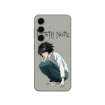 Coque - Maniacase - Samsung Galaxy S25 Plus - Anime Death Note Ryuzaki - Souple - Gris