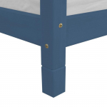 4 pieds de lit 10 cm FOOT bleu marine