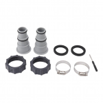 2 TK Basseini Vooliku Adapter Kraega Asendus Keermestatud &Uuml;hendus Pumba Vooliku Adapter Intexile Sobiv