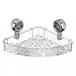 Seinale kinnitatav korraldajariiul, liustikumuster ilma puurita, l&auml;bipaistev seinakorpus Multifunktsionaalne imemisega du&scaron;ikabiin vannitoak&ouml;&ouml;gi jaoks