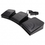USB Jalatallal&uuml;liti 3 Nuppu Multifunktsionaalne Ergonoomiline Tundlik Vastupidav USB Jalatallaga Pedaal M&auml;ngu Meedia jaoks