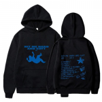Uus kevad s&uuml;gis Naiste Unisex Hupparid Billie Hit Me Hard and Soft Tr&uuml;kitud Naiste Dressipluus &Uuml;mmargune kaelus Euroopa suurus Vabaaja Pullover Huppari L