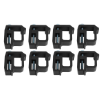 16 tk Veoki kastikate kinnitusklambrid Matkaauto katuseraami klambrid Asendus Chevy Silverado 1500 jaoks black