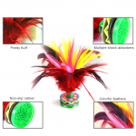 2 tk Kick Shuttlecock v&auml;rvilised Hiina Jianzi l&ouml;&ouml;ks&uuml;stikud lastele ja t&auml;iskasvanutele