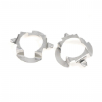 2 tk H7 Led esitule lambi adapteri pesa aluse hoidiku hoidik Touareg Skoda jaoks