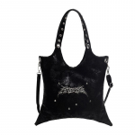 Naiste k&auml;ekott kaenla all &otilde;lakott needidega crossbody kott PU &auml;mbrikott Korea mood uus