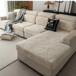 2025 aastaringne Jacquard sametdiivani kate: Kvaliteetne, libisemiskindel, universaalne istuv padjakate M (W65-85cm L85-135cm H5-20cm)