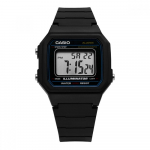 CaSio W 217h 1avdf W 217h 1a Digitaalne Ruudukujuline Vintage Retro Meeste S Puust K&auml;ekell W-217H-1AVDF