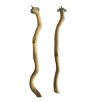 Looduslik papagoi ahven linnujaam Puupulk K&auml;pp lihvimishark papagoi ronimine lind seismas oksad M&auml;nguasjad linnupuuri tarvikud