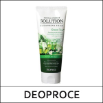 DEOPROCE][Green Edition] (ov) Natural Perfect Solution Cleansing Foam Green Tea 170g
