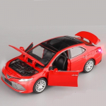 Uus 1/32 TOYOTA Camry Sulamist Automudel Diecast Metallist M&auml;nguautod Automudeli Simulatsioon Heli ja Valgus Kollektsiooni M&auml;nguasi Kingitus valge